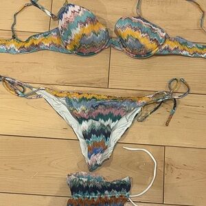 Missoni Multicolor Zigzag Bikini